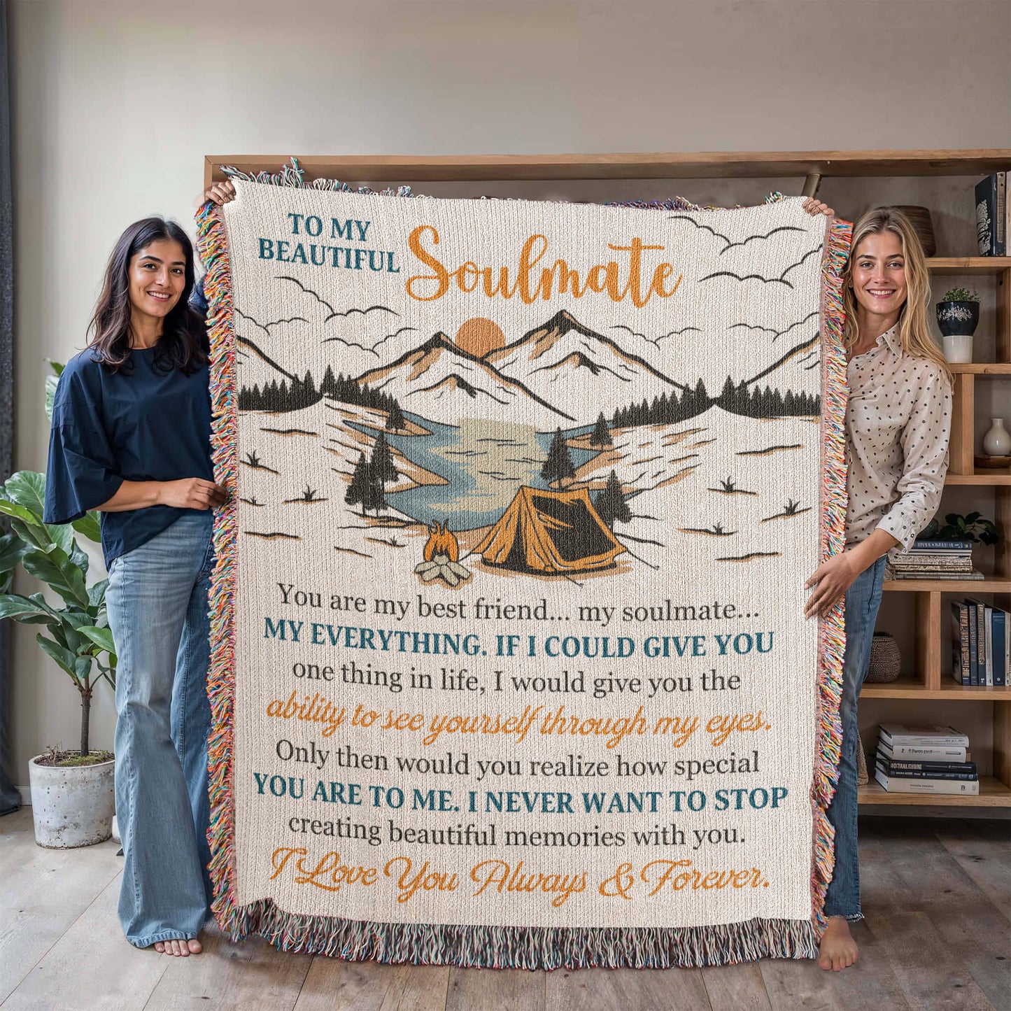 To My Soulmate — A Love Letter Wrapped in Mountains & Memory 🏕️❤️