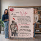Hug From Me Blanket – Gift for a Wife