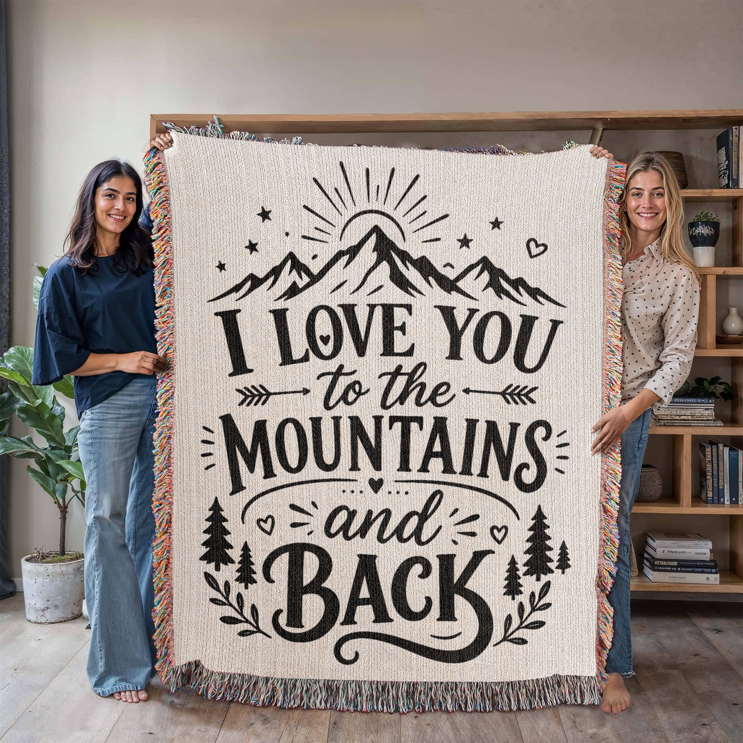 I Love You to the Moon and Back (Blanket)