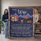 Camping Blanket Gift – For the Wife Who Makes Every Moment Worth It
