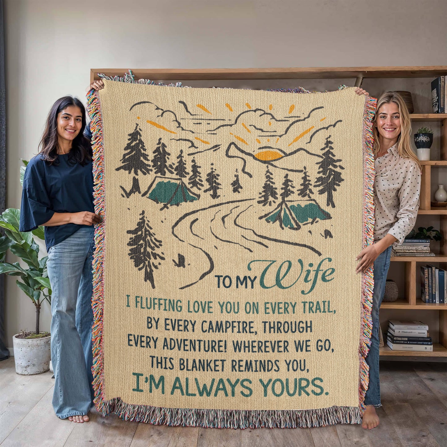 To My Wife – I Fluffing Love You on Every Trail 🏕️💚