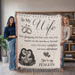 Camping Blanket Gift – For the Wife Who’s Your Forever Penguin