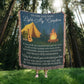 To the One Who Lights My Campfire – Cozy Camping Love Blanket 🔥🎒
