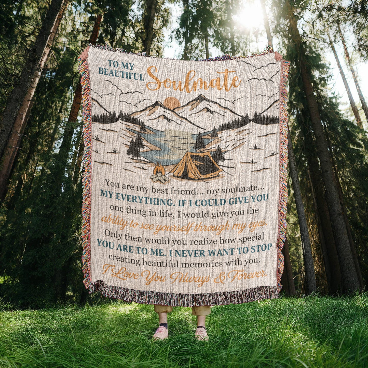 To My Soulmate — A Love Letter Wrapped in Mountains & Memory 🏕️❤️