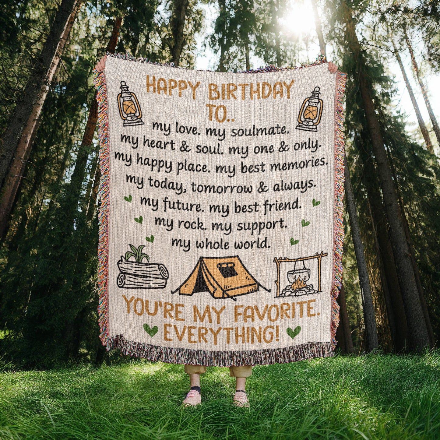 Happy Birthday to My Favorite Person 💛⛺