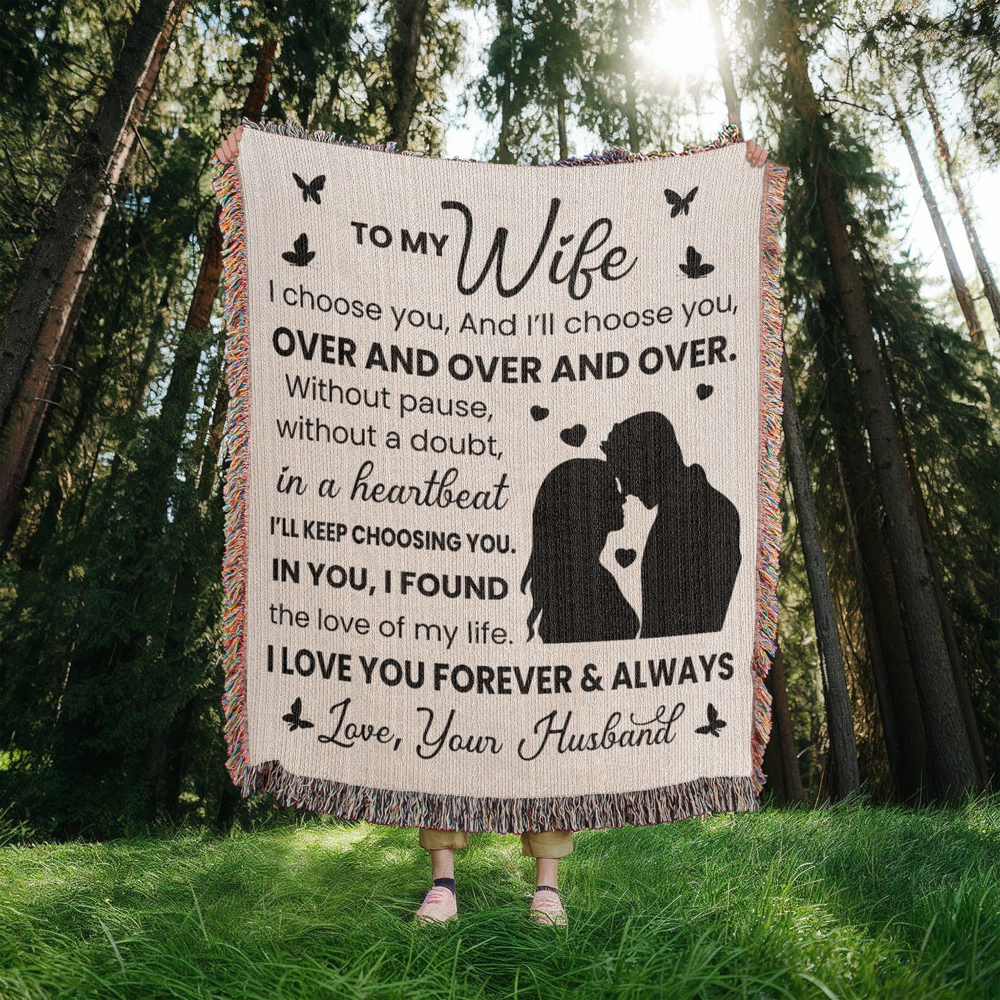 Love of My Life Blanket – Gift Wife Will Love