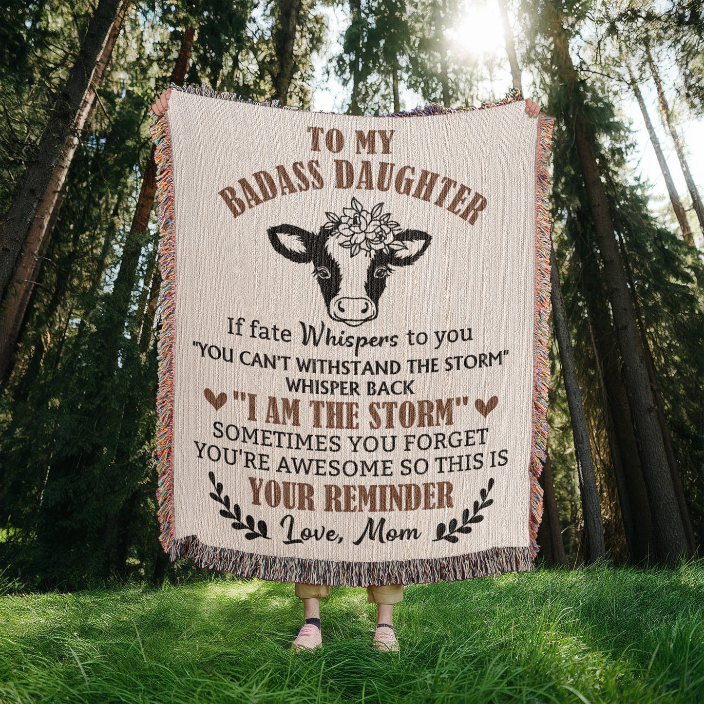 To My Badass Daughter – You Are the Storm ⚡🐮