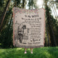 Timeless Love Sketch Blanket – A Gift for Wife