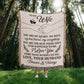 Love Beyond Words Blanket – Anniversary Gift for Wife