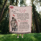 Hug From Me Blanket – Gift for a Wife