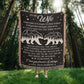 Camping Blanket Gift – For the Wife Who’s Your Soulmate, Strength, and Forever Love