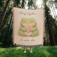 Always Together Frog Blanket – A Cozy Reminder of Love