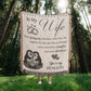 Camping Blanket Gift – For the Wife Who’s Your Forever Penguin