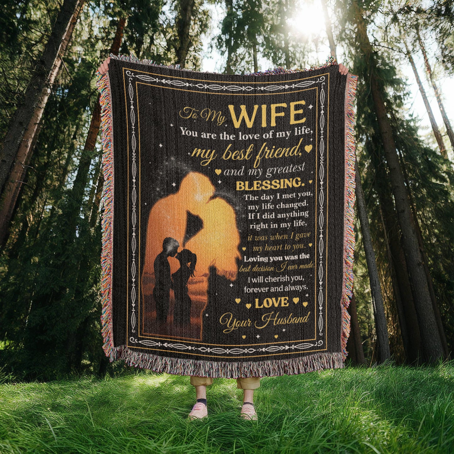 My Greatest Blessing Blanket – Gift for My Wife