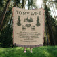 Camping Blanket Gift for Wife – I FLUFFING Love You, Always