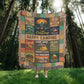Happy Camping Blanket Gift
