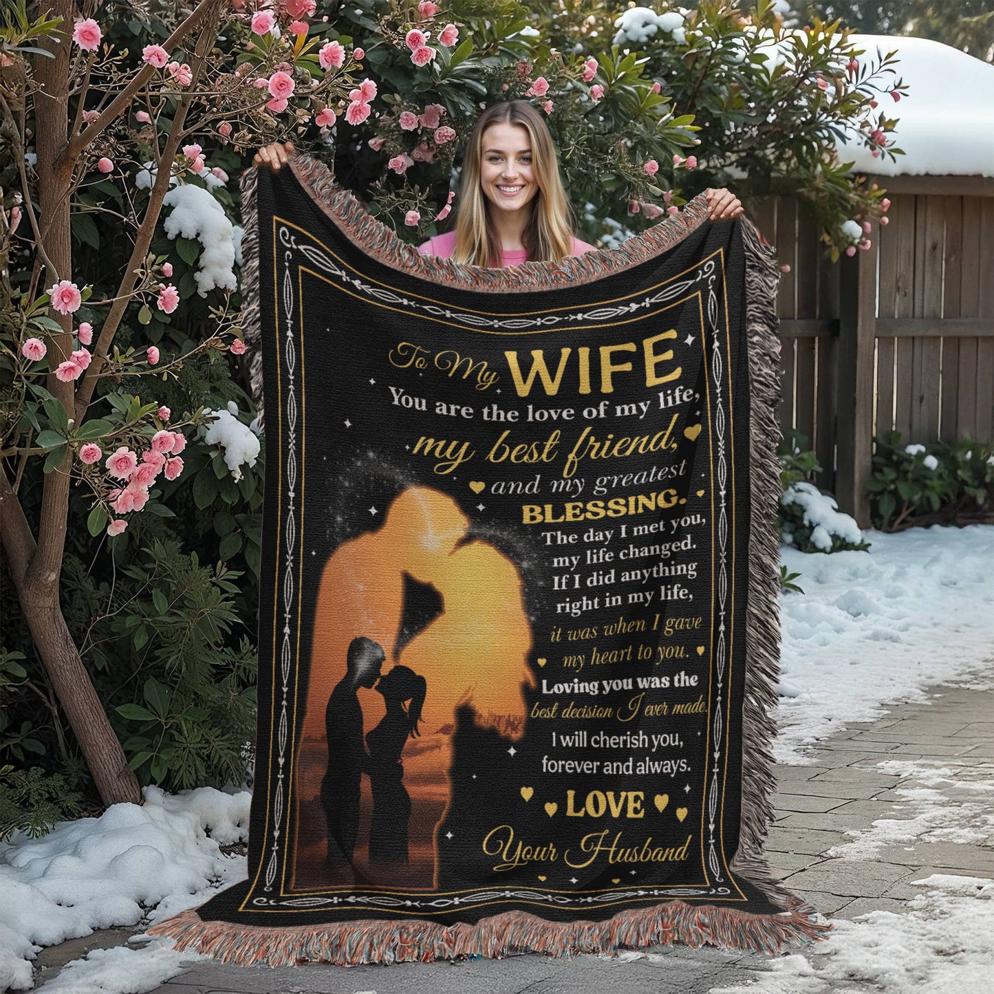 My Greatest Blessing Blanket – Gift for My Wife