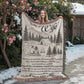 Camping Blanket Gift – For the Wife Who Turned Fate into Forever