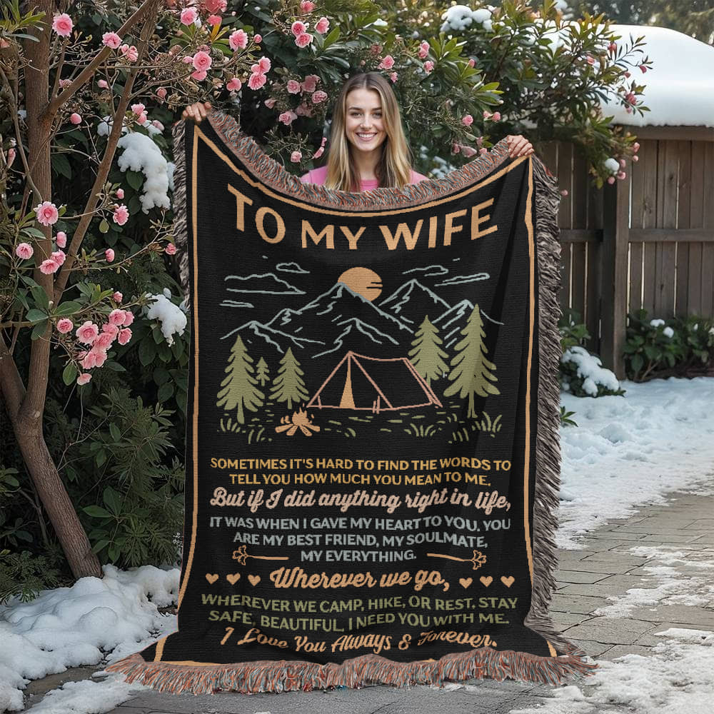 To My Wife – Wherever We Camp, Hike, or Rest, Stay Safe ❤️