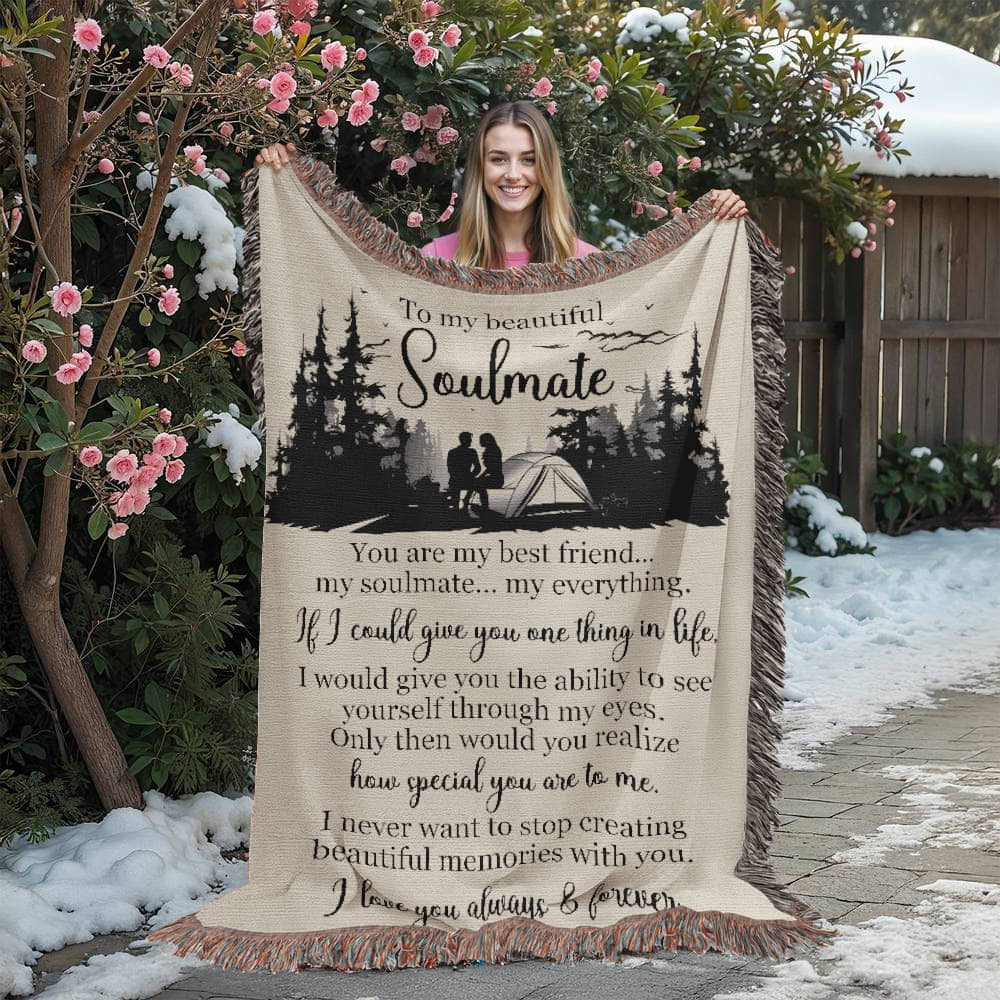To My Beautiful Soulmate — A Blanket Full of Love, Memories, and Meaning ⛺❤️