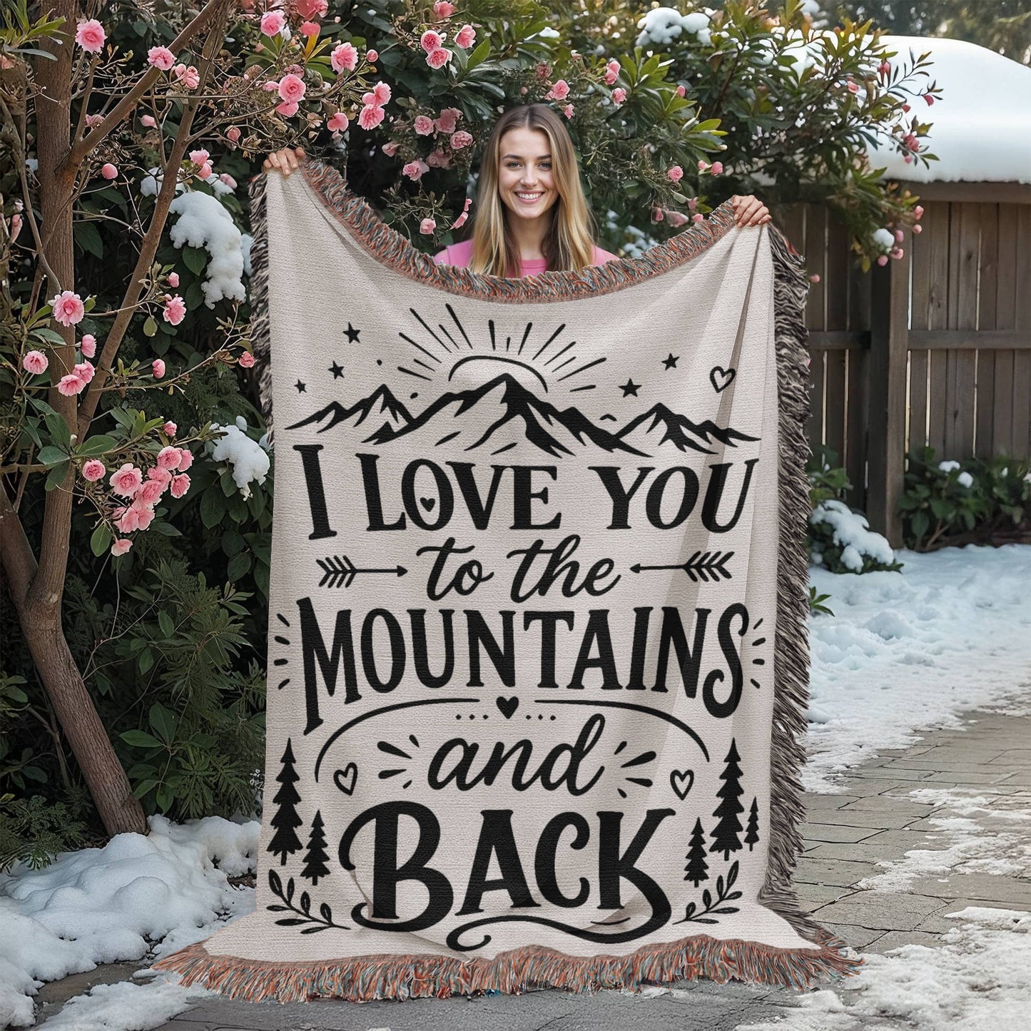 I Love You to the Moon and Back (Blanket)