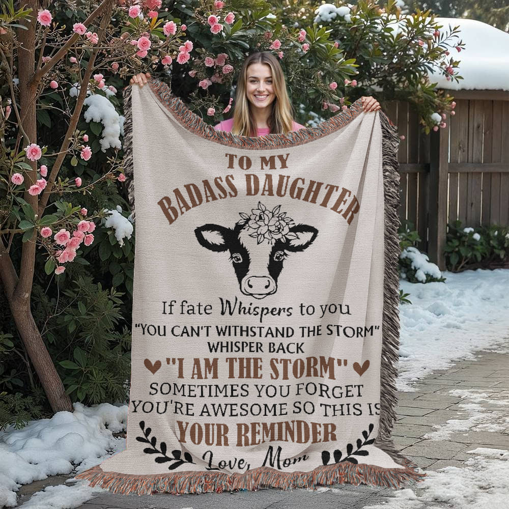 To My Badass Daughter – You Are the Storm ⚡🐮