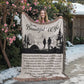 Camping Blanket Gift – For the Wife Who’s Your Compass Through Every Trail