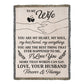 Love Beyond Words Blanket – Anniversary Gift for Wife