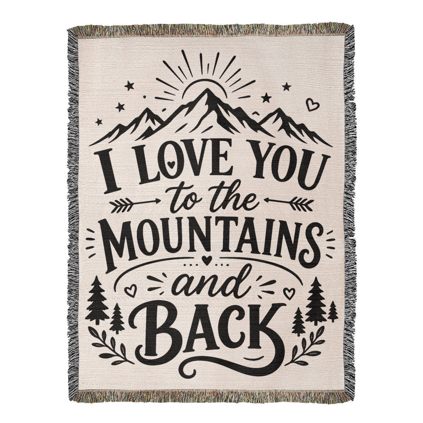I Love You to the Moon and Back (Blanket)