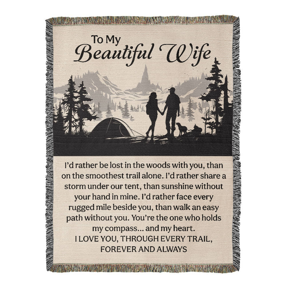 To My Beautiful Wife – My Compass, My Forever ❤️🏕️