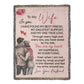 Hug From Me Blanket – Gift for a Wife