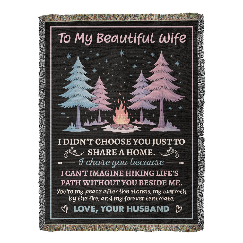 To My Beautiful Wife – You’re My Peace, My Fire, My Forever Tentmate 💕