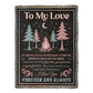 Camping Blanket Gift – A Romantic Keepsake for Your Forever Love