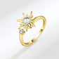 Rotating Sunflower Relief And Anti-Stress Ring
