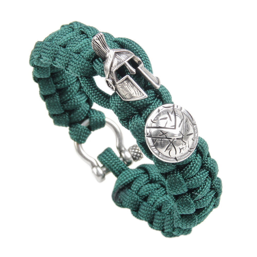 Outdoor survival military rule umbrella rope helmet shield bracelet umbrella rope survival bracelet