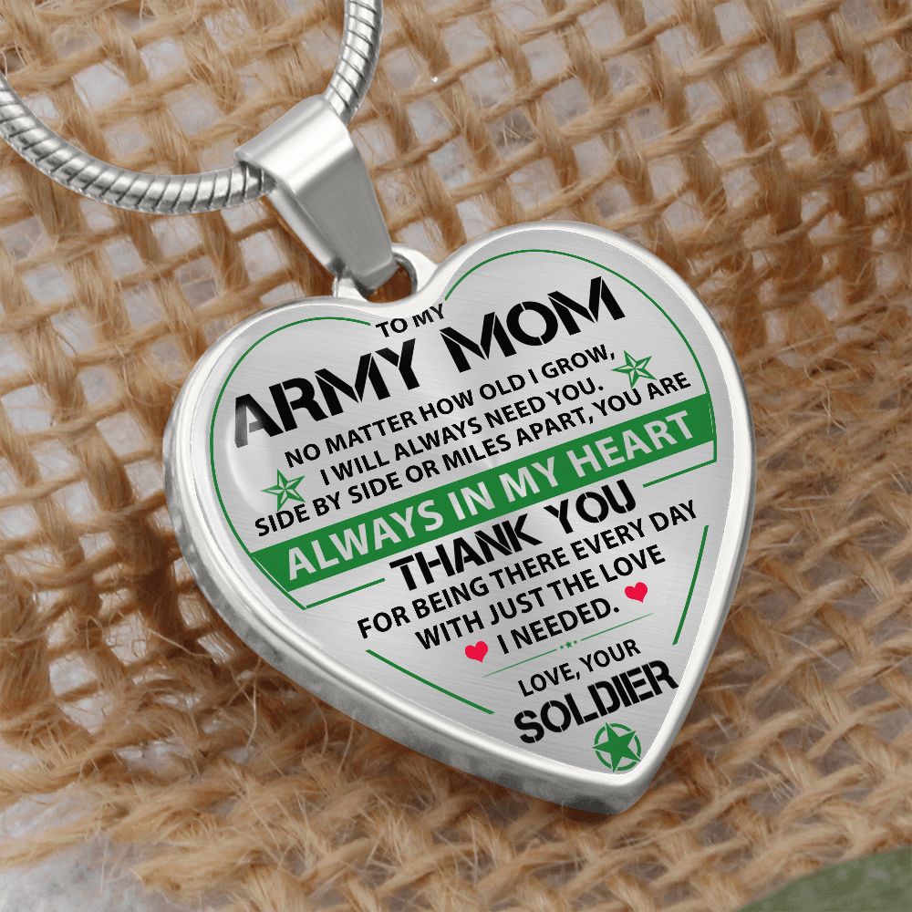 Find the perfect gift for the strong and amazing army mom in your life.