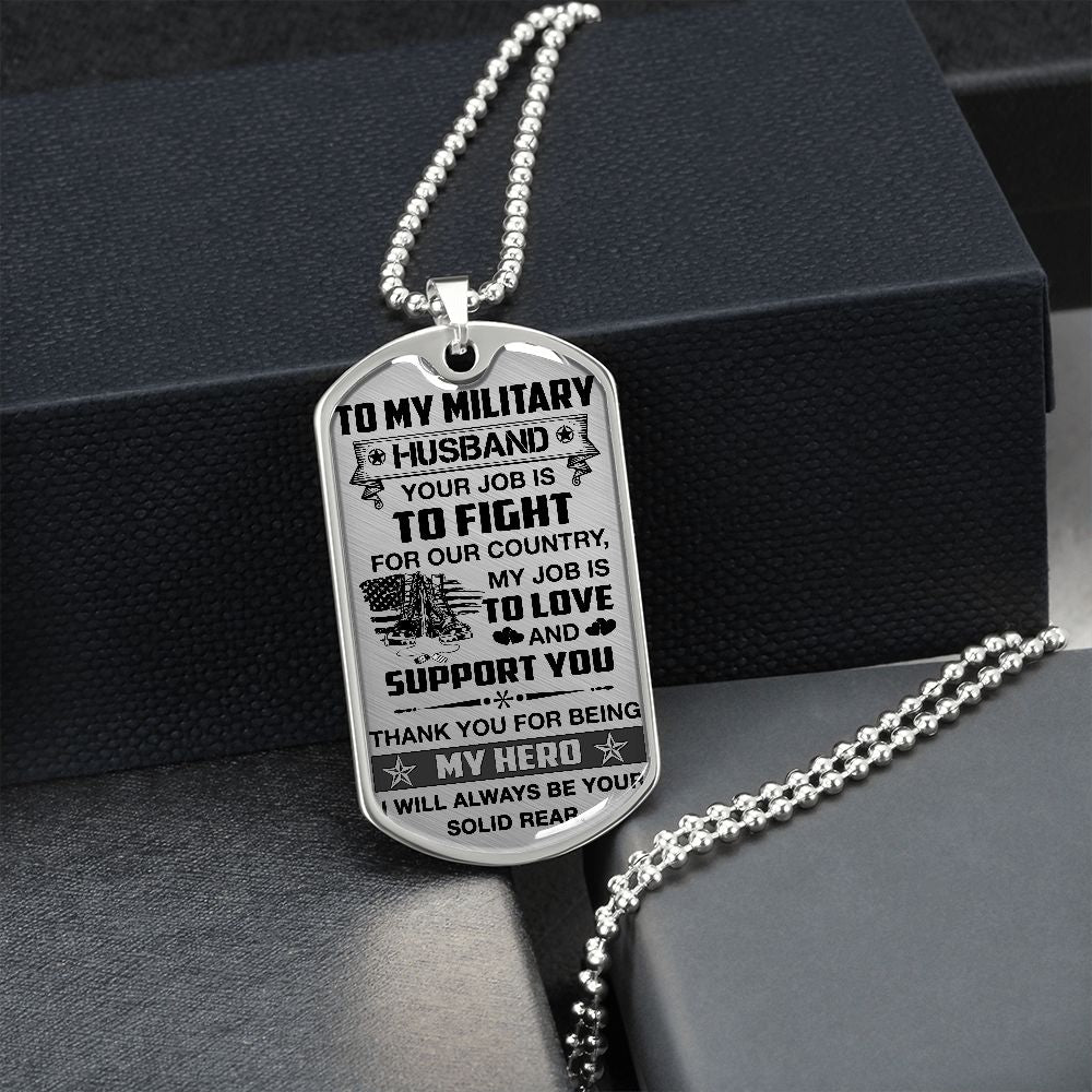 To My Military Husband - Veteran Spouses turn to jewelry as a way to show love
