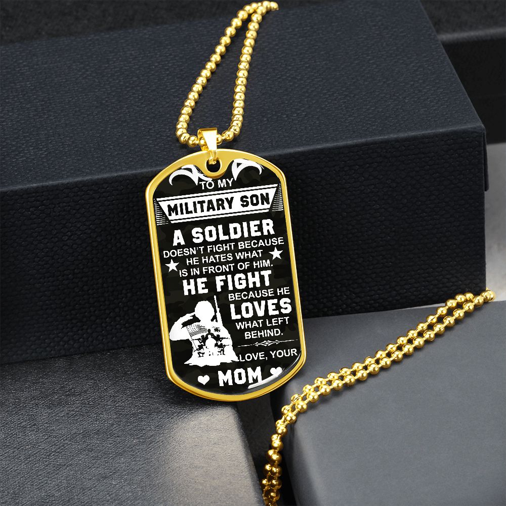Try and Conquer The Fashion World With Patent Pending Jewelry for your MILITARY SON