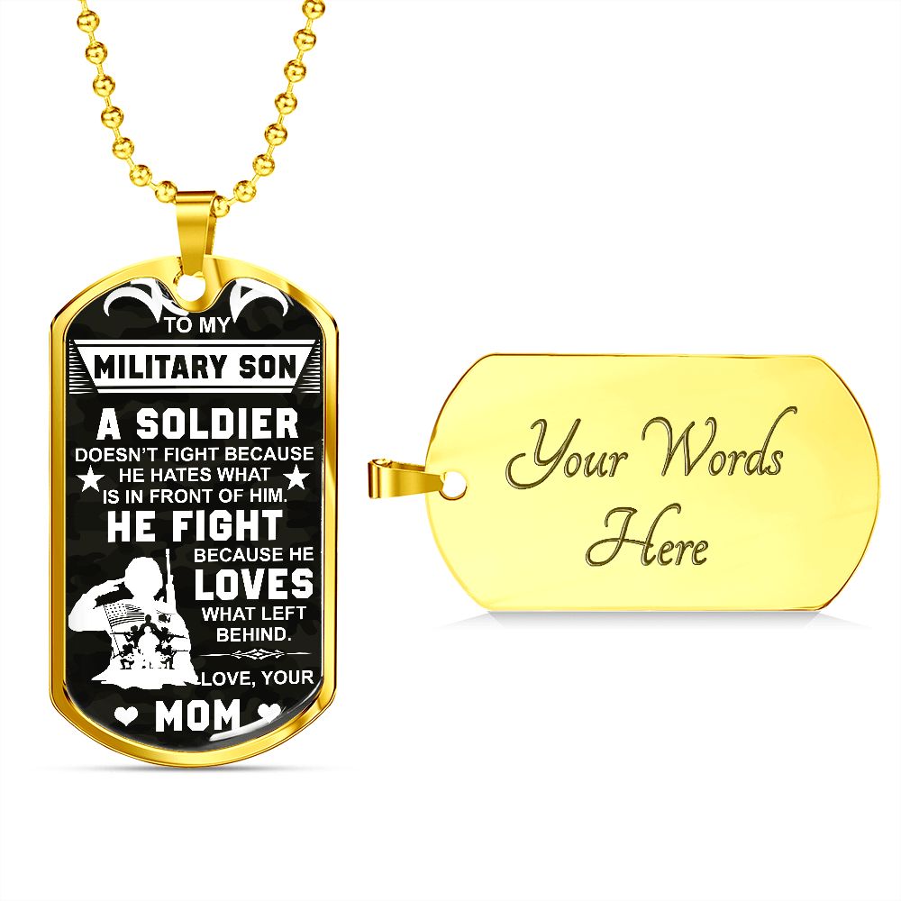 Try and Conquer The Fashion World With Patent Pending Jewelry for your MILITARY SON