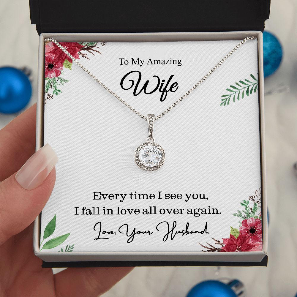 To My Wife - Pendant Necklace is The Key To Your Relationship