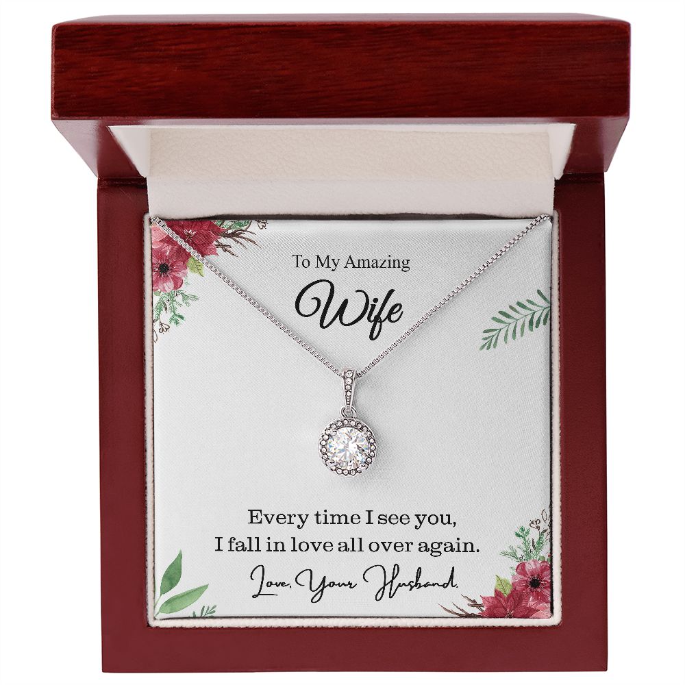 To My Wife - Pendant Necklace is The Key To Your Relationship