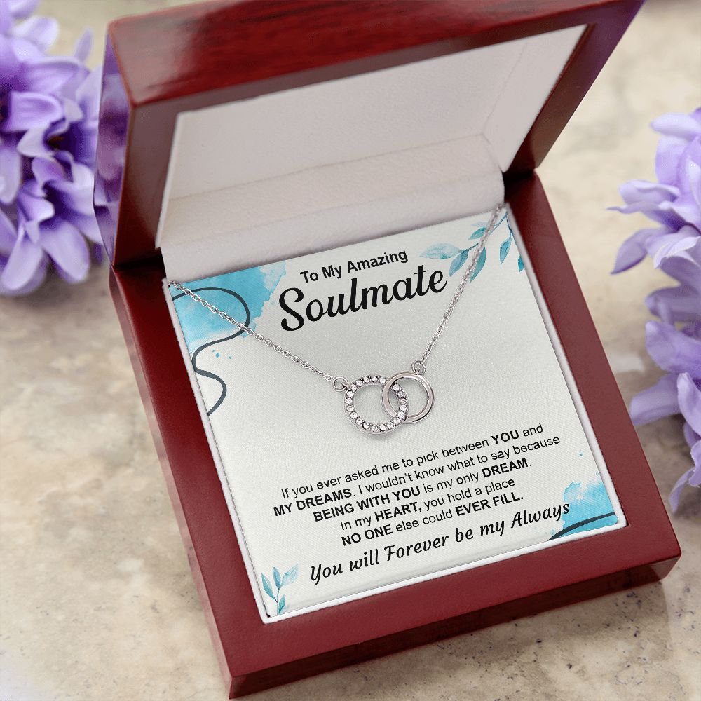 To My Amazing Soulmate - Unique and Outstanding Necklace for Him or Her