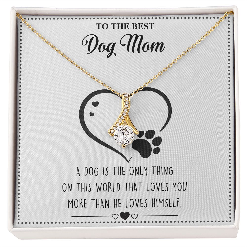 To the best dog mom, a beautiful necklace is a must-have!