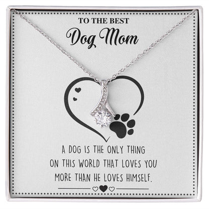 To the best dog mom, a beautiful necklace is a must-have!