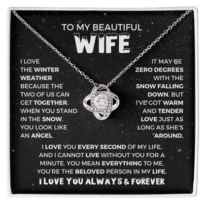 To My Winter Sports Partner is My Beautiful Wife