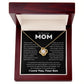 To My Loving Mom Necklace From Son