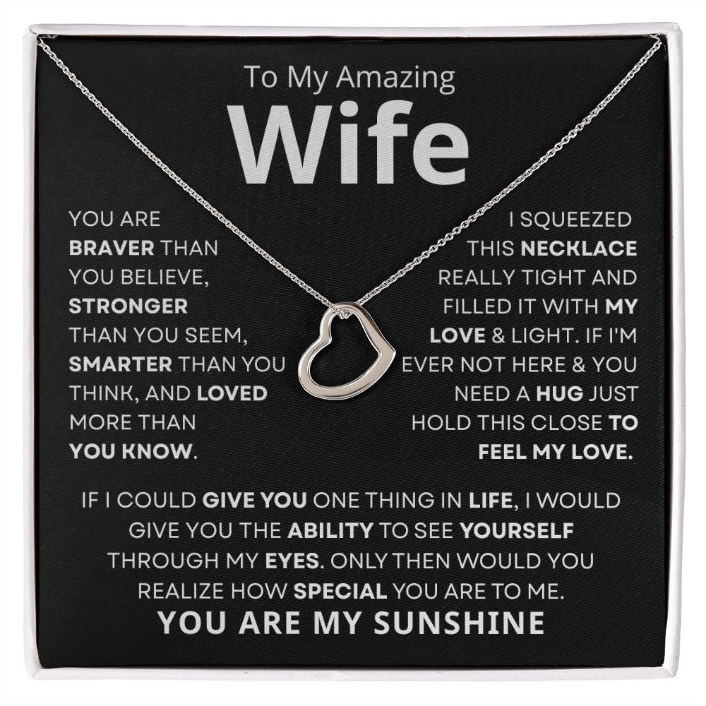 Romantic Necklace for Wife
