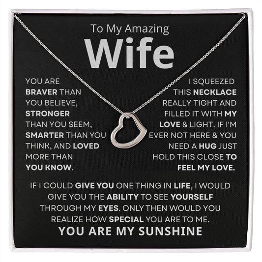 Romantic Necklace for Wife