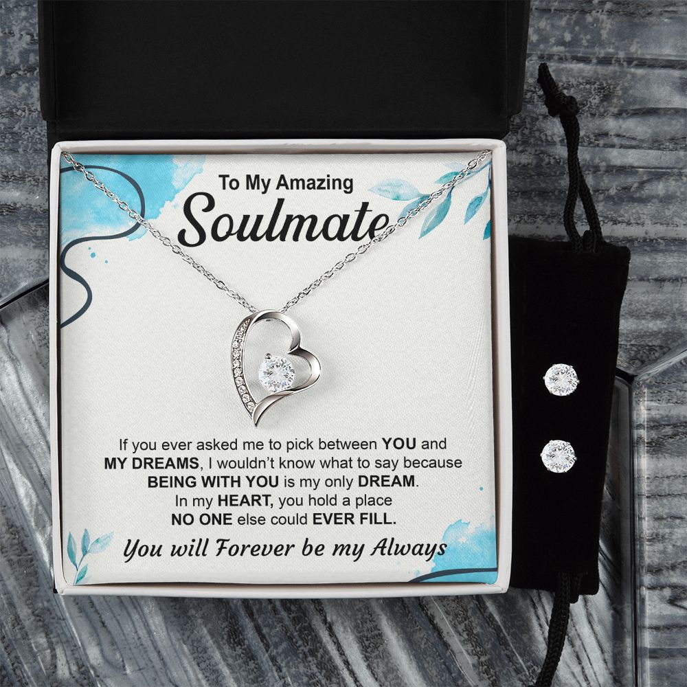 To My Soulmate - A Unique and Outstanding Necklace for Him or Her