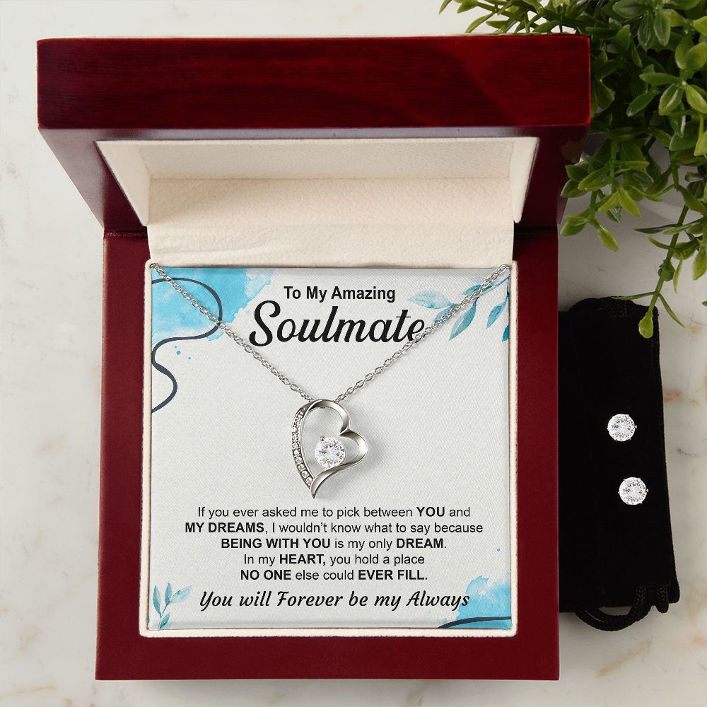 To My Soulmate - A Unique and Outstanding Necklace for Him or Her